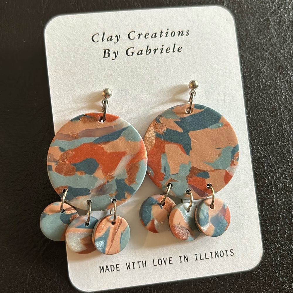 Handmade dangle earrings